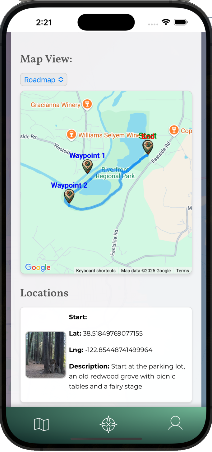 Questor App on Phone
